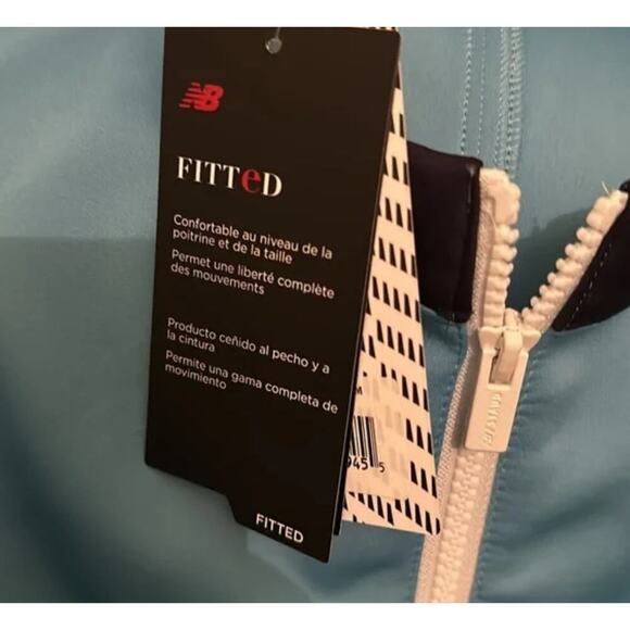 New Balance X Staud Neoprene Alaskan Blue Crop Top M - Picture 5 of 5